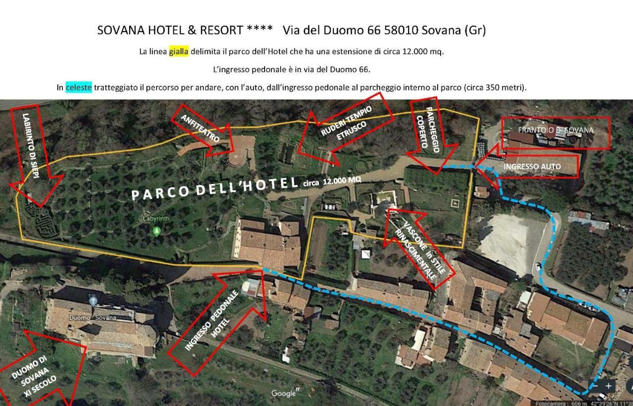 Sovana Hotel & Resort Экстерьер фото